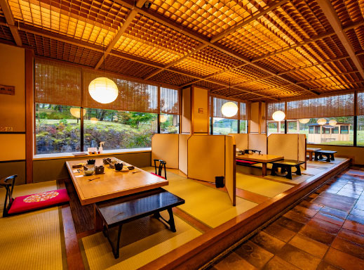 Dining venue “Shunrantei”