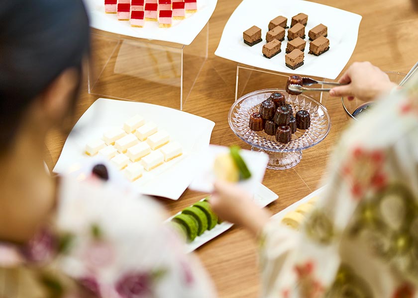 スイーツブッフェ